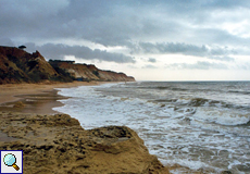 Die Praia da Falesia bei "schlechtem" Wetter