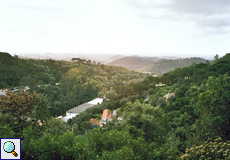 Blick auf die Hügel rund um Monchique