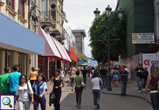 Straße in der Hauptstadt San José