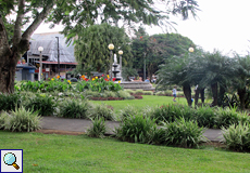 Der Parque de La Fortuna ist eine grüne Oase im Ortszentrum