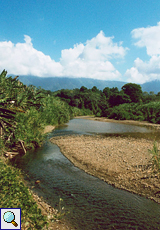 Wasserlauf bei Playa Tortuga