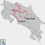 Fünfte Etappe meiner Rundreise im Jahr 2004: Carara-Nationalpark und Umgebung
