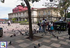 Blick auf die Plaza de la cultura in San José