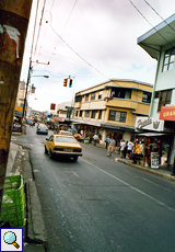 Straßenszene in San José