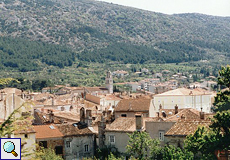 Blick auf die Inselhauptstadt Cres