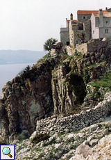 Felswände von Lubenice