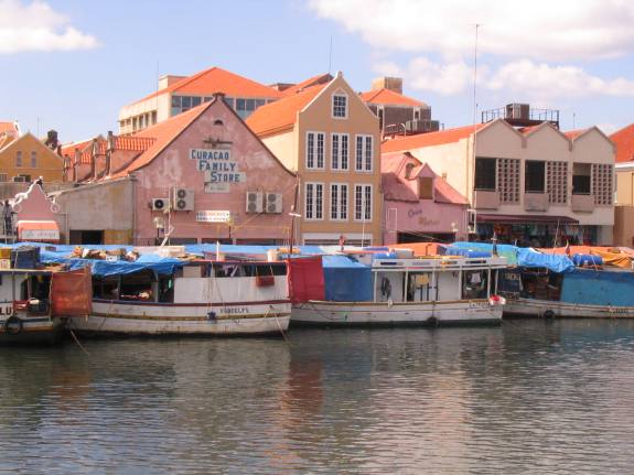 Schwimmender Markt in Willemstad
