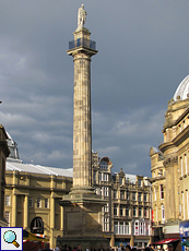 Grey's Monument in Newcastle