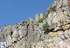Ruine des Castillo de Cabaña