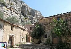 Dorfstraße in Cabañas del Castillo