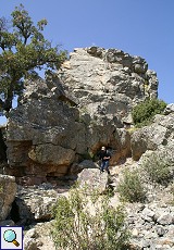 Felsen bei Cabañas del Castillo