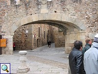 Stadttor 'Arco de la Estrella' von Cáceres