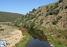 Río Almonte bei Aldeacentenera