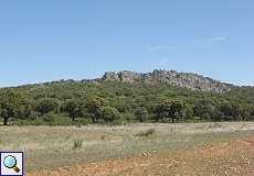 Felsen in der Sierra de San Pedro
