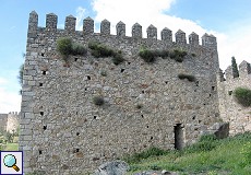 Mauerdetail im westlichen Teil der Stadt Trujillo