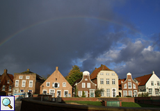 Häuserzeile am Fischerhafen