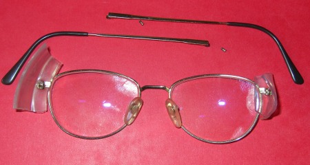 Die alte Brille als Grundlage