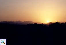 Sonnenuntergang in Hurghada