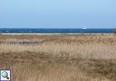 Blick auf das Mittelmeer im Naturschutzgebiet