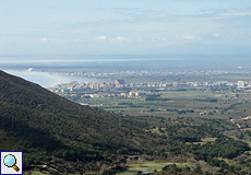 Blick auf Roses und Empuriabrava