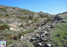 Felsige, offene Landschaft am Cap de Creus
