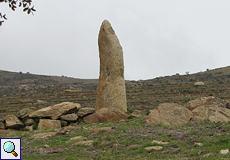 Menhir o Pedra Dreta del Mas Marès-I