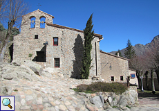 Das idyllisch gelegene Hotel Sant Marçal