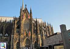Das Südportal des Kölner Doms