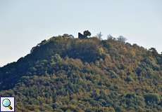 Ruine der Wolkenburg auf dem gleichnamigen Berg