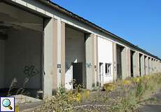 Die Gebäude von Camp Altenrath, der ehemaligen belgischen Kaserne. Sie wurden im Winter 2012/2013 abgerissen.