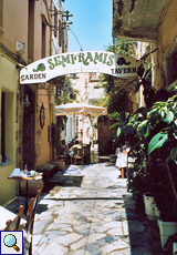 Gasse in Chaniá