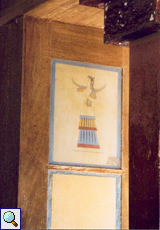 Wandmalerei im Saal der Königin