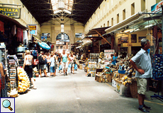 Die Markthalle von Chaniá