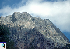 Gipfel im Tamuntana-Gebirge