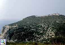 Cap Llebeig mit Leuchtturm