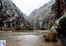Überflutete Schlucht Überflutete Schlucht