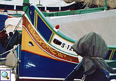 Maltesisches Fischerboot mit Osiris-Auge