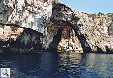 Felsbogen bei Blue Grotto Felsbogen bei Blue Grotto