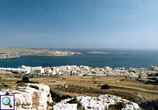 Blick auf die St. Paul's Bay