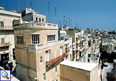 Häuser in Valletta