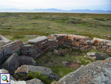 Eine Ruine auf Vadsøya