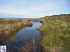 Kleines Gewässer an der Südküste von Vadsøya