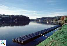 Der Baldeneysee im Süden der Stadt Essen