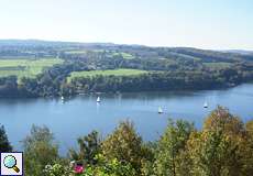 Blick auf den Baldeneysee von der Korte Klippe aus