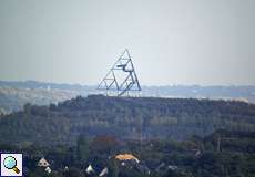 Der Tetraeder in Bottrop vom Gasometer aus gesehen