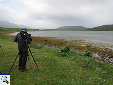 Vogelbeobachtung an der Kyle of Durness