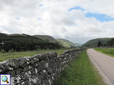 Weg im Findhorn Valley