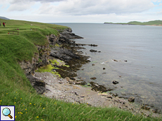 Küstenlinie am Golfplatz an der Balnakeil Bay