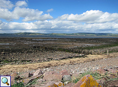 Ardersier Beach bei Niedrigwasser