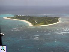 Bird Island aus der Luft betrachtet